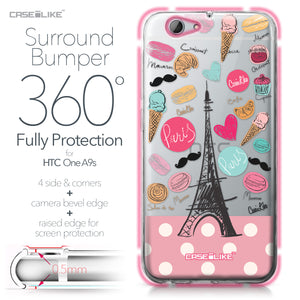 HTC One A9s case Paris Holiday 3904 Bumper Case Protection | CASEiLIKE.com