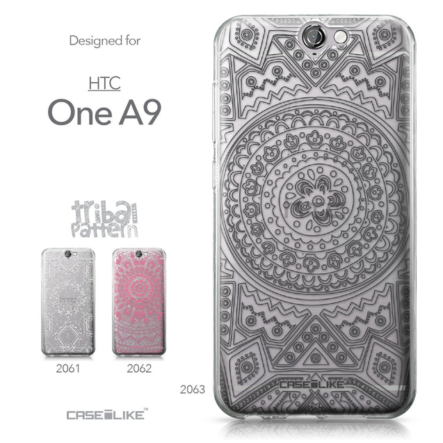 HTC One A9 case Indian Line Art 2063 Collection | CASEiLIKE.com