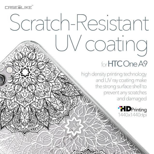 HTC One A9 case Mandala Art 2093 with UV-Coating Scratch-Resistant Case | CASEiLIKE.com