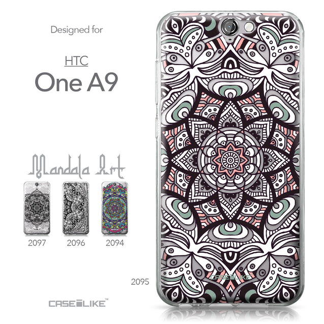 HTC One A9 case Mandala Art 2095 Collection | CASEiLIKE.com