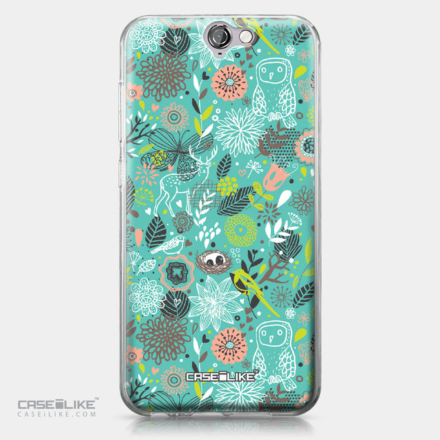 HTC One A9 case Spring Forest Turquoise 2245 | CASEiLIKE.com