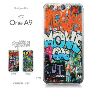 HTC One A9 case Graffiti 2722 Collection | CASEiLIKE.com