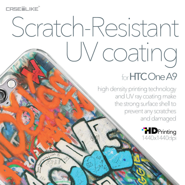 HTC One A9 case Graffiti 2722 with UV-Coating Scratch-Resistant Case | CASEiLIKE.com