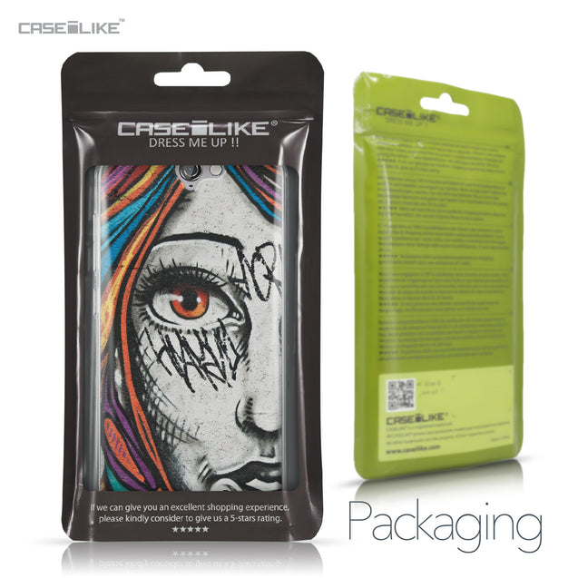 HTC One A9 case Graffiti Girl 2724 Retail Packaging | CASEiLIKE.com