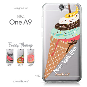 HTC One A9 case Ice Cream 4820 Collection | CASEiLIKE.com