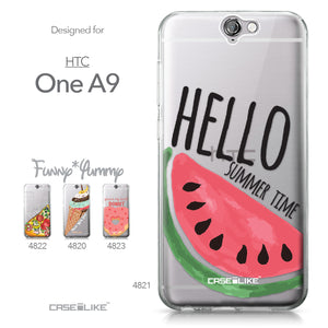 HTC One A9 case Water Melon 4821 Collection | CASEiLIKE.com