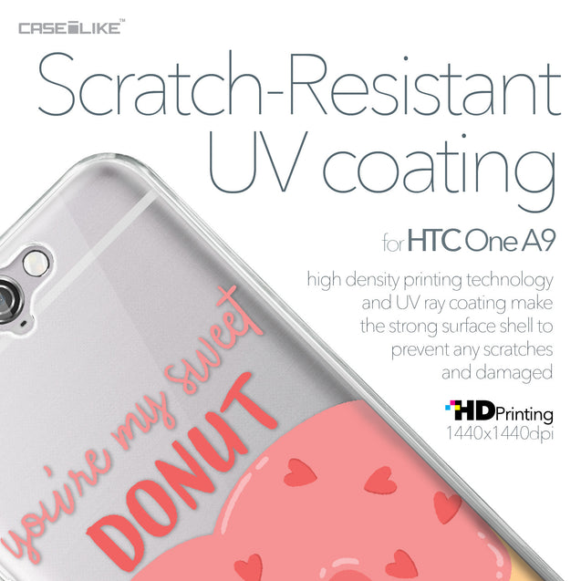 HTC One A9 case Dounuts 4823 with UV-Coating Scratch-Resistant Case | CASEiLIKE.com