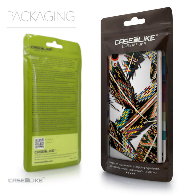 Packaging - CASEiLIKE HTC Desire 820 back cover Indian Tribal Theme Pattern 2053