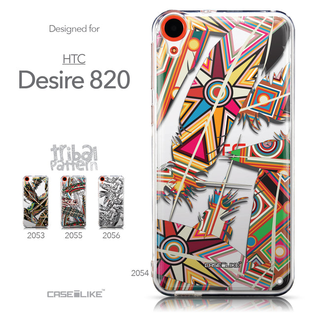 Collection - CASEiLIKE HTC Desire 820 back cover Indian Tribal Theme Pattern 2054