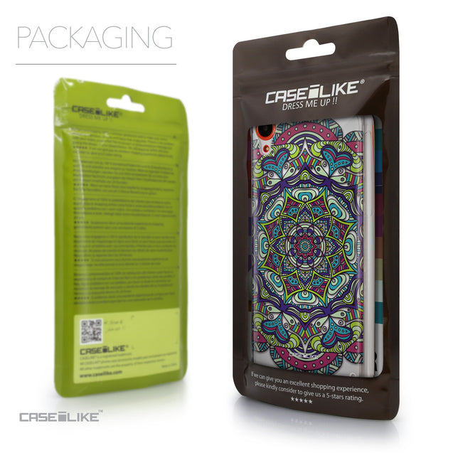 Packaging - CASEiLIKE HTC Desire 820 back cover Mandala Art 2094