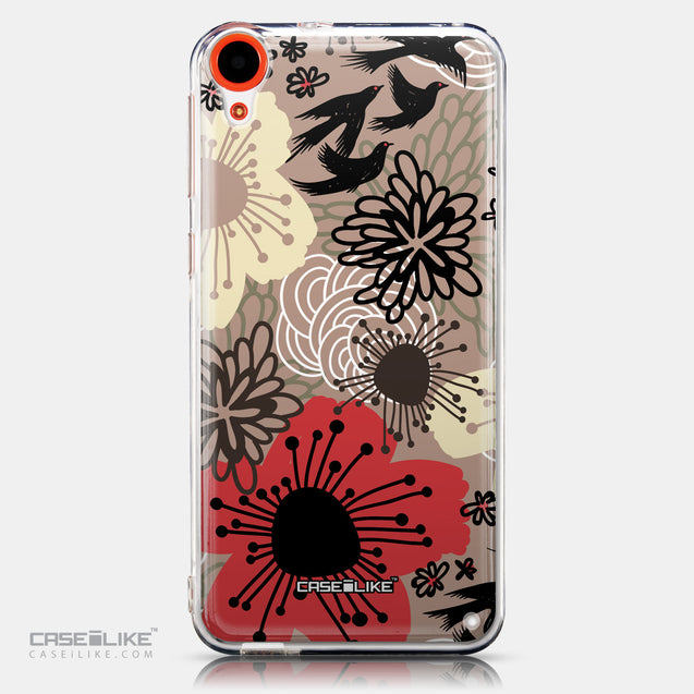 CASEiLIKE HTC Desire 820 back cover Japanese Floral 2254