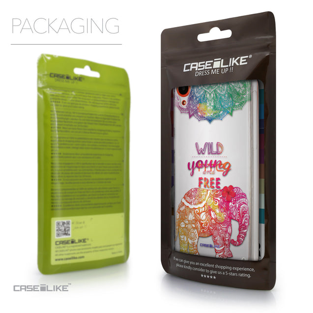 Packaging - CASEiLIKE HTC Desire 820 back cover Mandala Art 2302