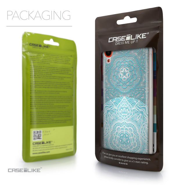 Packaging - CASEiLIKE HTC Desire 820 back cover Mandala Art 2306