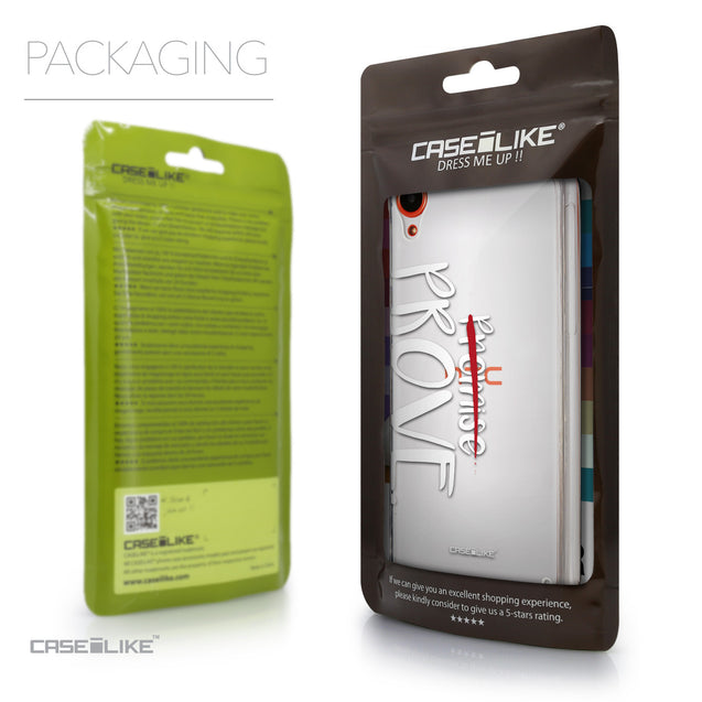 Packaging - CASEiLIKE HTC Desire 820 back cover Quote 2409