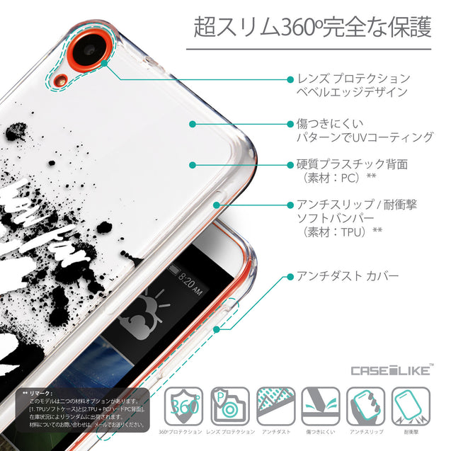 Details in Japanese - CASEiLIKE HTC Desire 820 back cover Quote 2413