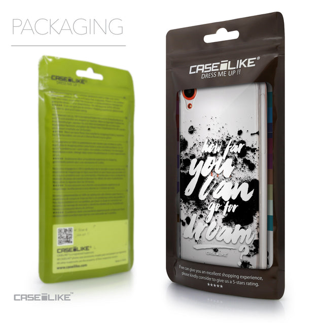 Packaging - CASEiLIKE HTC Desire 820 back cover Quote 2413