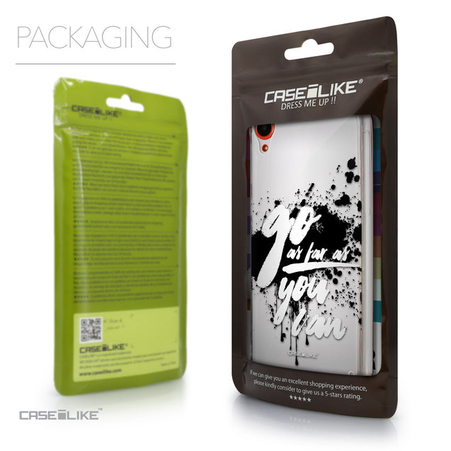 Packaging - CASEiLIKE HTC Desire 820 back cover Quote 2415