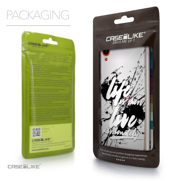 Packaging - CASEiLIKE HTC Desire 820 back cover Quote 2416
