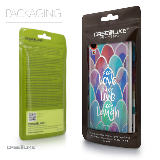 Packaging - CASEiLIKE HTC Desire 820 back cover Quote 2417