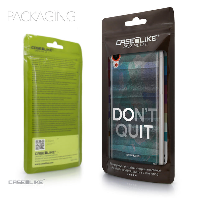 Packaging - CASEiLIKE HTC Desire 820 back cover Quote 2431