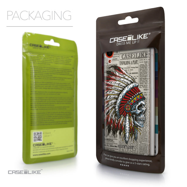 Packaging - CASEiLIKE HTC Desire 820 back cover Art of Skull 2522