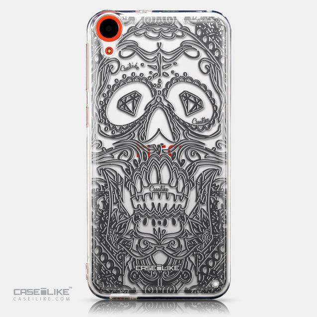CASEiLIKE HTC Desire 820 back cover Art of Skull 2524