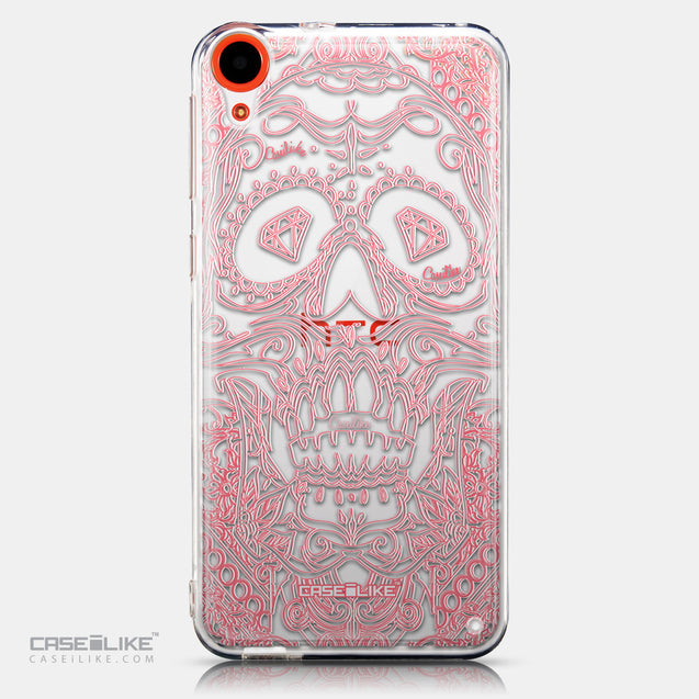 CASEiLIKE HTC Desire 820 back cover Art of Skull 2525