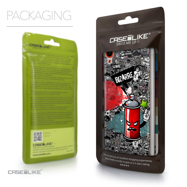 Packaging - CASEiLIKE HTC Desire 820 back cover Graffiti 2705