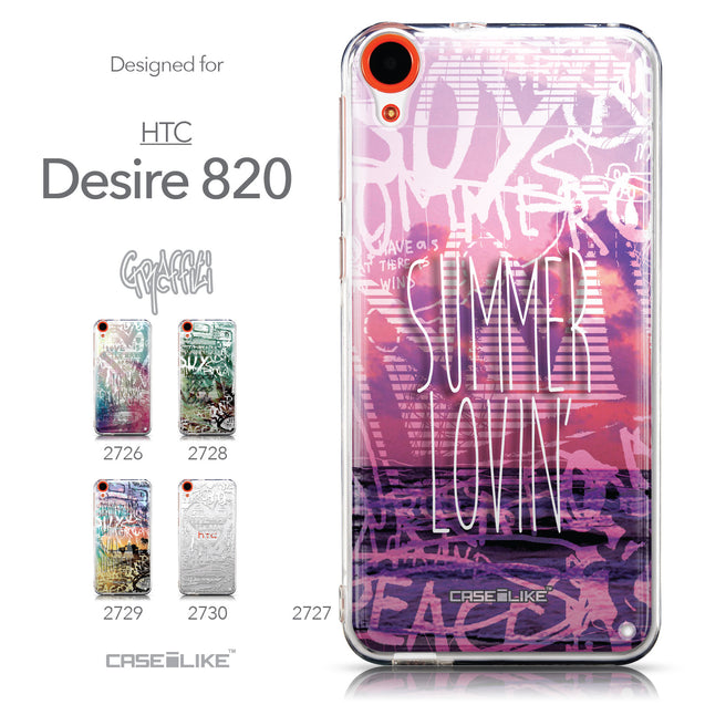 Collection - CASEiLIKE HTC Desire 820 back cover Graffiti 2727