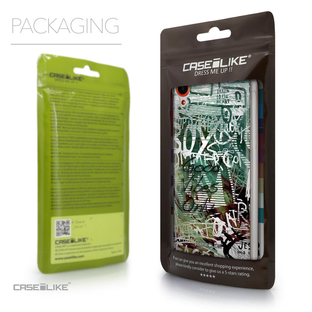 Packaging - CASEiLIKE HTC Desire 820 back cover Graffiti 2728