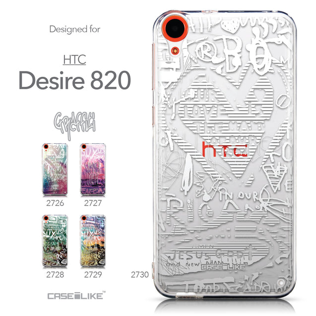 Collection - CASEiLIKE HTC Desire 820 back cover Graffiti 2730