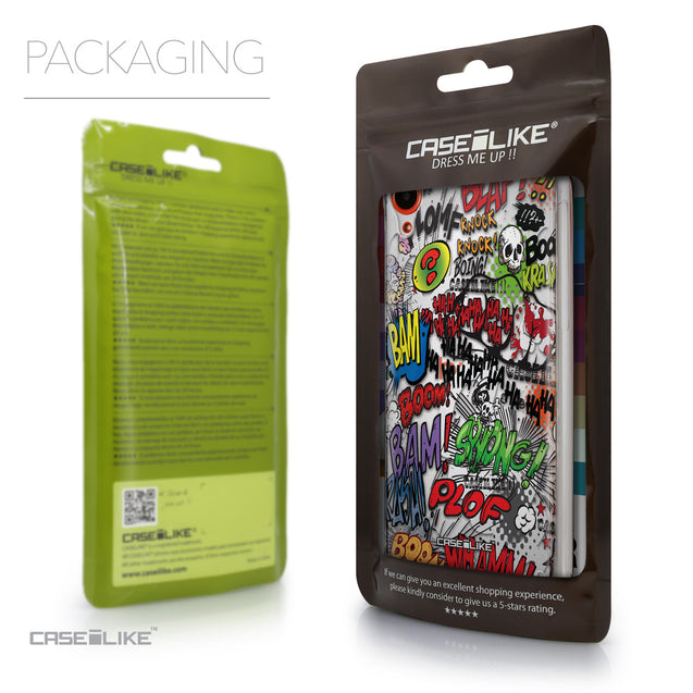 Packaging - CASEiLIKE HTC Desire 820 back cover Comic Captions 2914