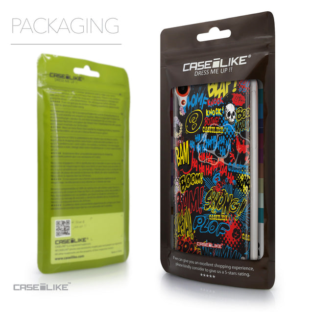 Packaging - CASEiLIKE HTC Desire 820 back cover Comic Captions Black 2915