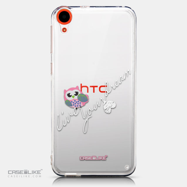 CASEiLIKE HTC Desire 820 back cover Owl Graphic Design 3314