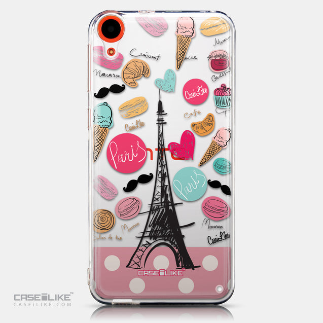 CASEiLIKE HTC Desire 820 back cover Paris Holiday 3904