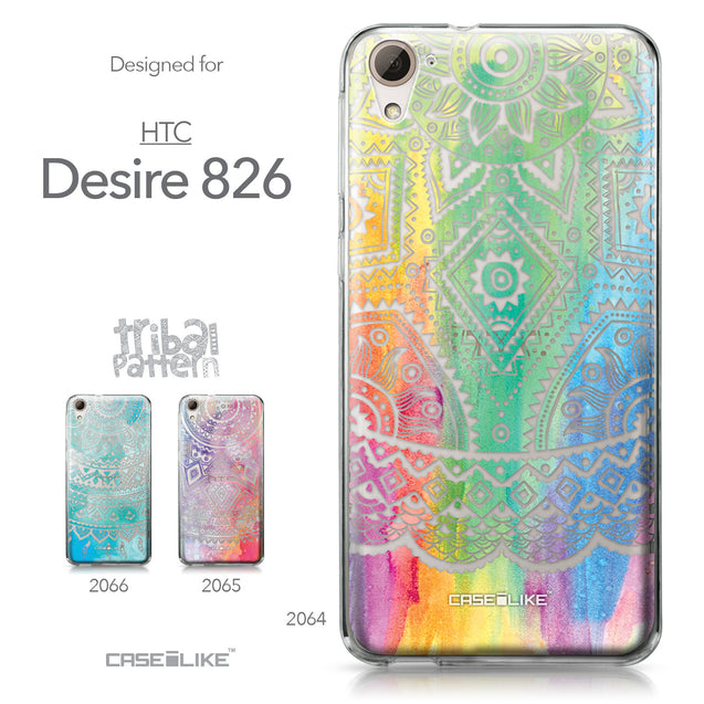 HTC Desire 826 case Indian Line Art 2064 Collection | CASEiLIKE.com