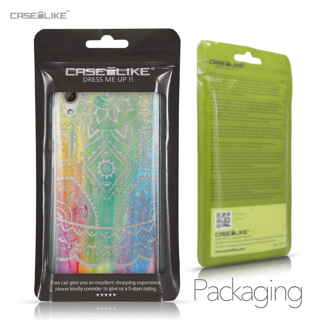 HTC Desire 826 case Indian Line Art 2064 Retail Packaging | CASEiLIKE.com
