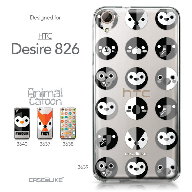 HTC Desire 826 case Animal Cartoon 3639 Collection | CASEiLIKE.com