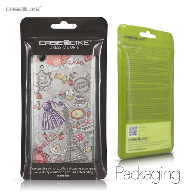 HTC Desire 826 case Paris Holiday 3907 Retail Packaging | CASEiLIKE.com