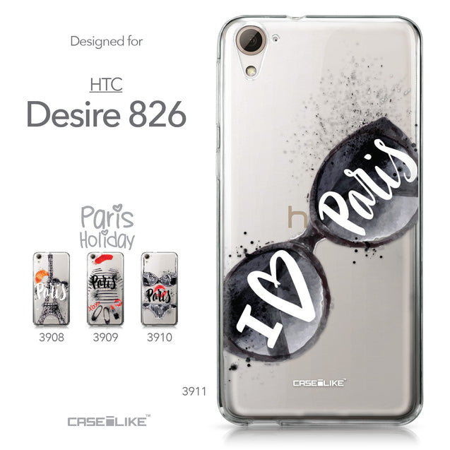HTC Desire 826 case Paris Holiday 3911 Collection | CASEiLIKE.com