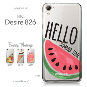 HTC Desire 826 case Water Melon 4821 Collection | CASEiLIKE.com