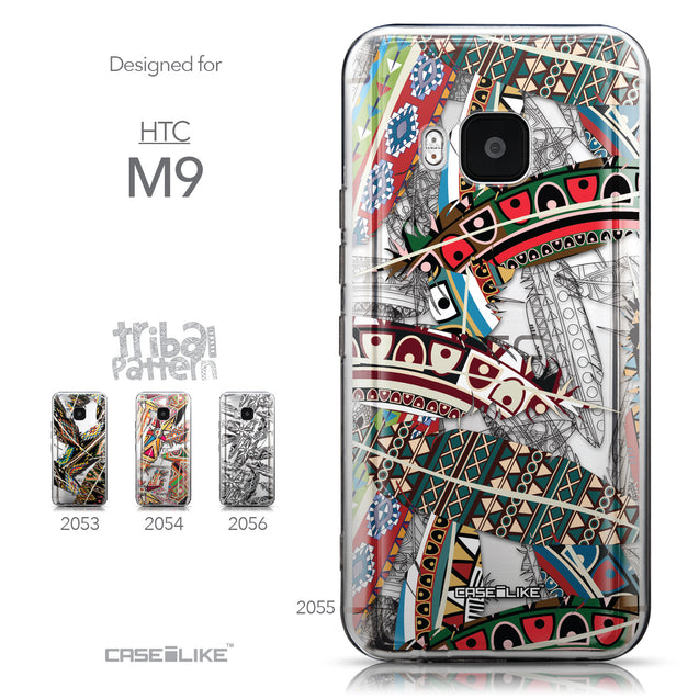 Collection - CASEiLIKE HTC One M9 back cover Indian Tribal Theme Pattern 2055