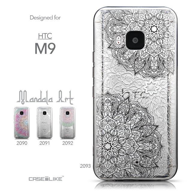 Collection - CASEiLIKE HTC One M9 back cover Mandala Art 2093