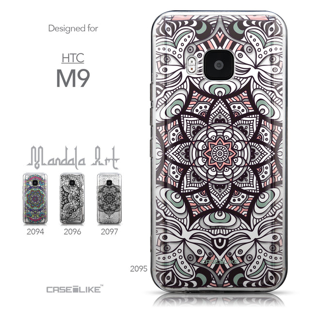Collection - CASEiLIKE HTC One M9 back cover Mandala Art 2095