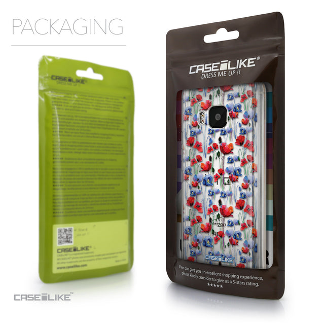 Packaging - CASEiLIKE HTC One M9 back cover Watercolor Floral 2233