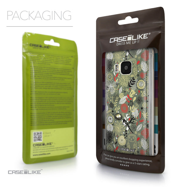Packaging - CASEiLIKE HTC One M9 back cover Spring Forest Gray 2243
