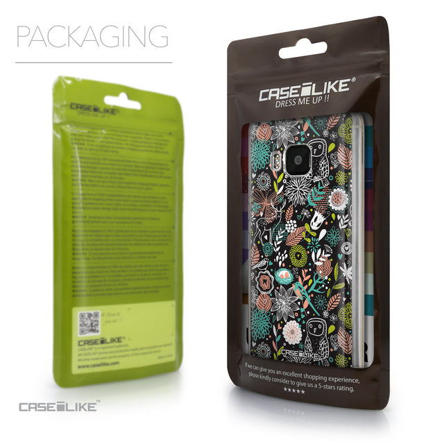 Packaging - CASEiLIKE HTC One M9 back cover Spring Forest Black 2244