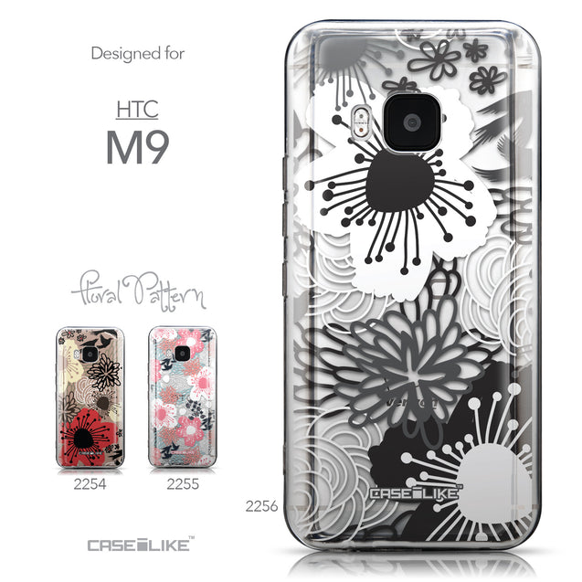 Collection - CASEiLIKE HTC One M9 back cover Japanese Floral 2256