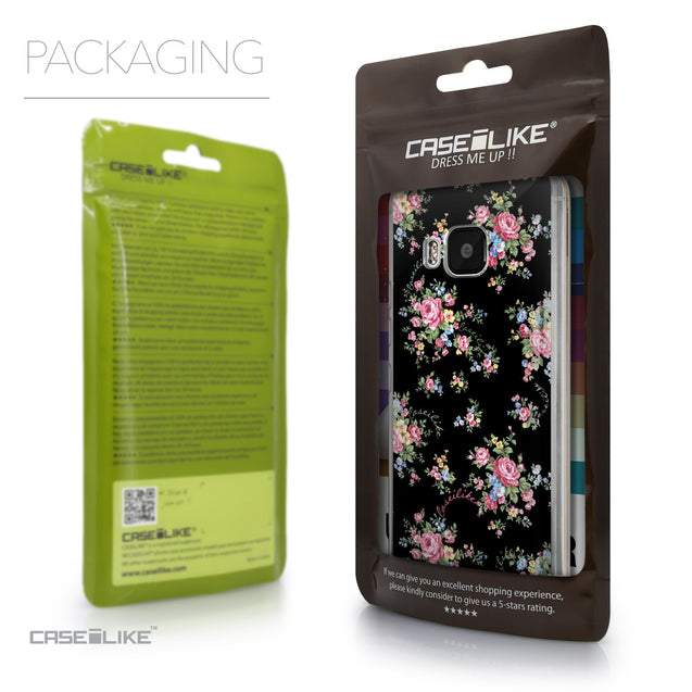 Packaging - CASEiLIKE HTC One M9 back cover Floral Rose Classic 2261