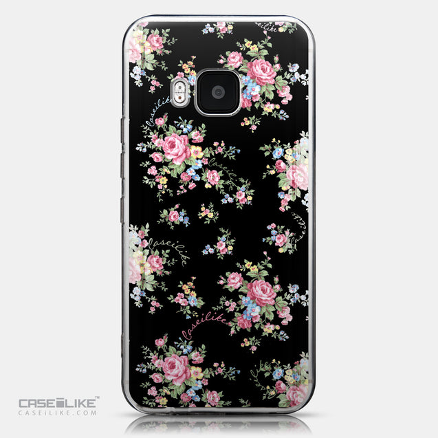 CASEiLIKE HTC One M9 back cover Floral Rose Classic 2261